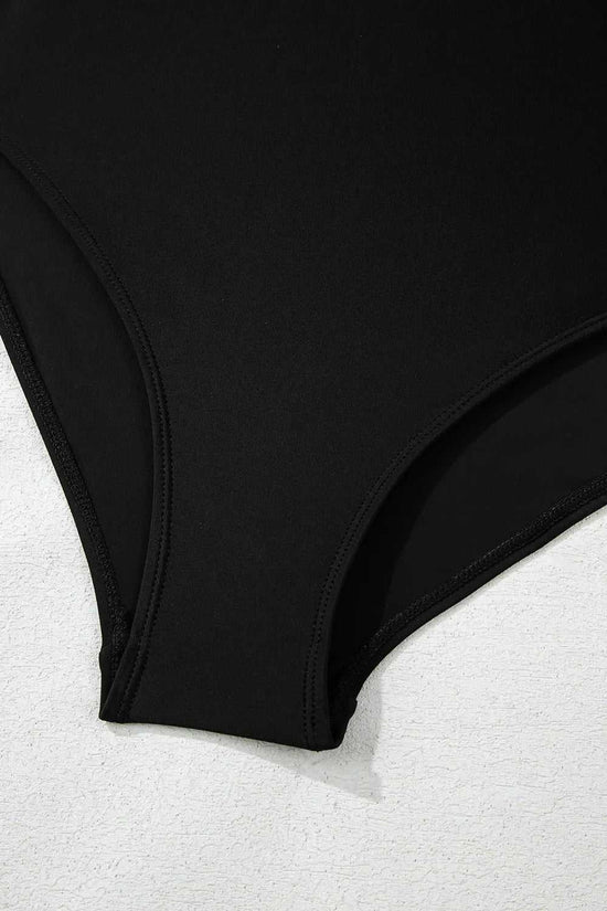 Sleek Side-Tied Swim Dress - Fashionfitz