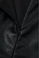 Black Vegan Leather Sleeveless Mini Dress