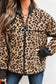 Khaki Leopard Crop Jacket