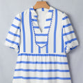  Sky Blue Stripe