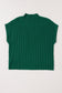 Ribbed Knit Short Sleeve Sweater – Soft & Stylish