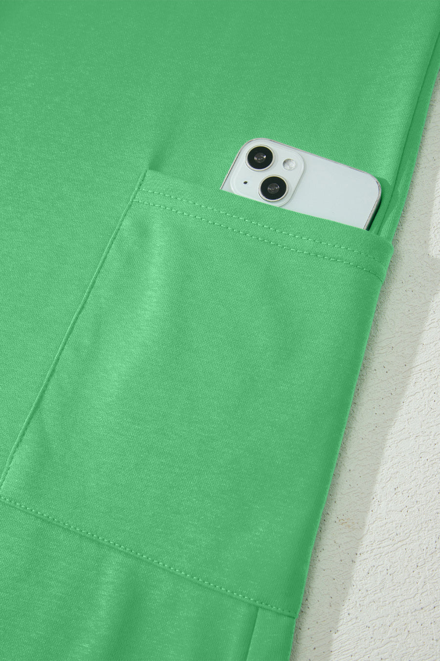 Raw Edge Half Sleeve Pocketed Loose Romper — second colourway | Fashionfitz UK