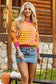 Stripe Hug Loose Fit Sweater