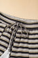 Funky Stripes Wide Leg Pants Set