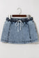 Urban Chic Denim Skorts - Fashionfitz