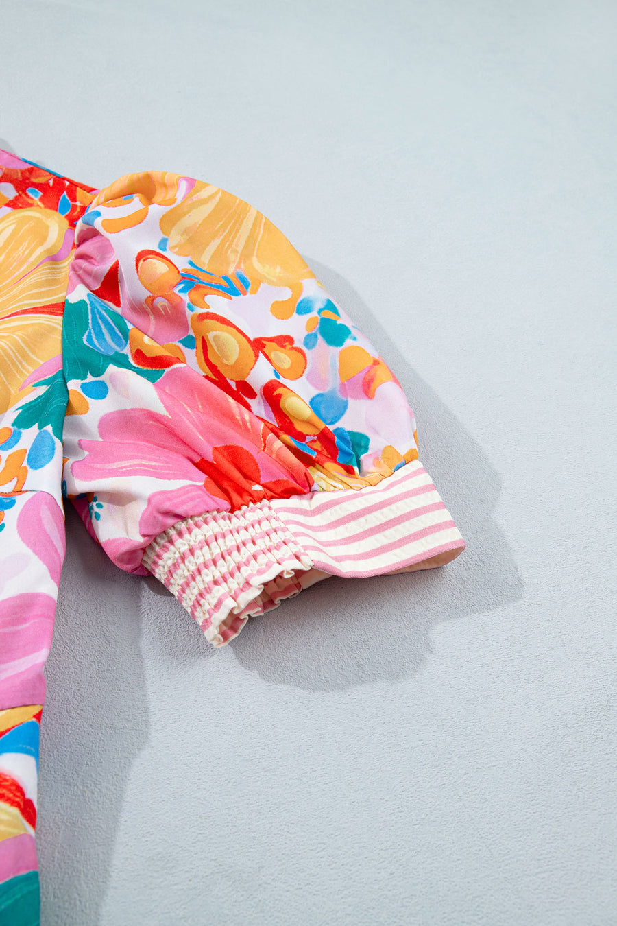 Floral Print Button Down Vacation Dress Women UK