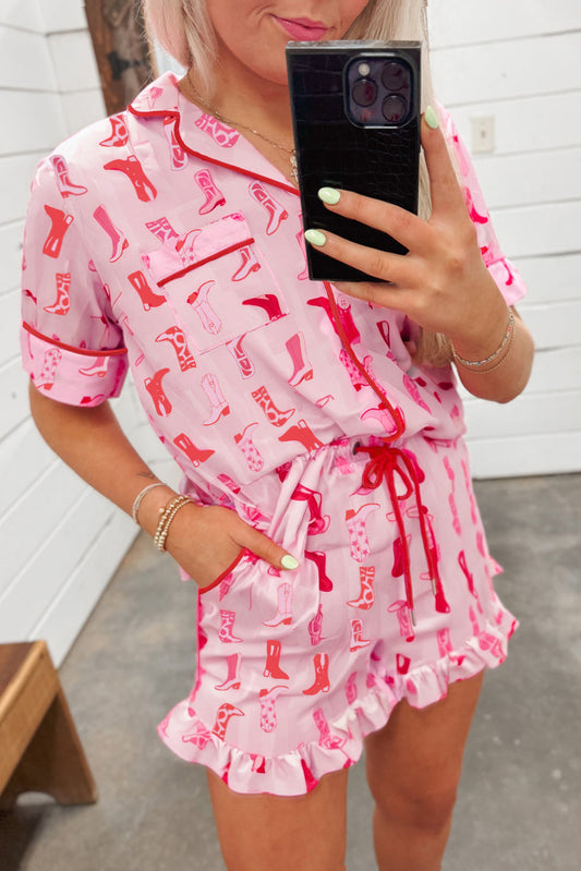 Ruffled Rodeo Pajamas
