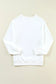 Relaxed American Flag Print Sweatshirt