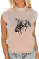 Rodeo Graphic Short Sleeve Sweater