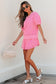 Pearl Bow Chic Co-Ord - Elegant Two-Piece Set