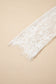 Lace Sleeve Fuzzy Sweater