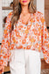 Yellow Floral Print Top