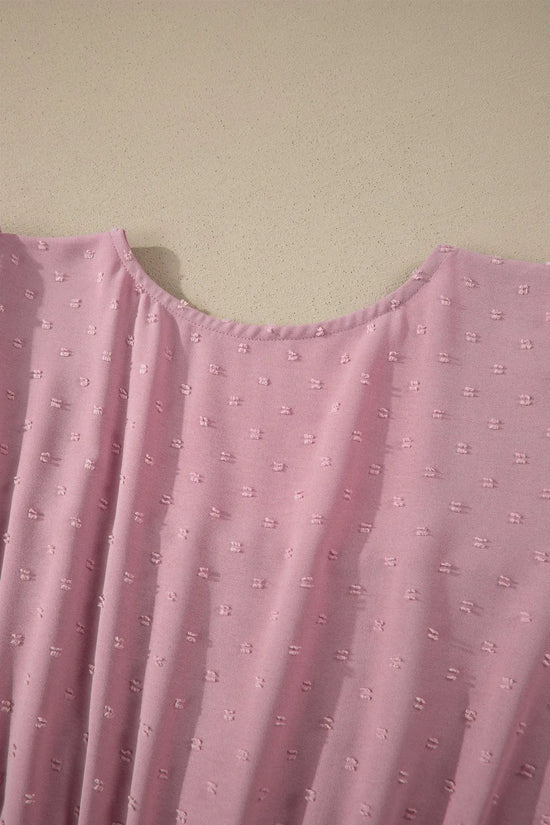 Curve swiss dot smocked midi dress dresses