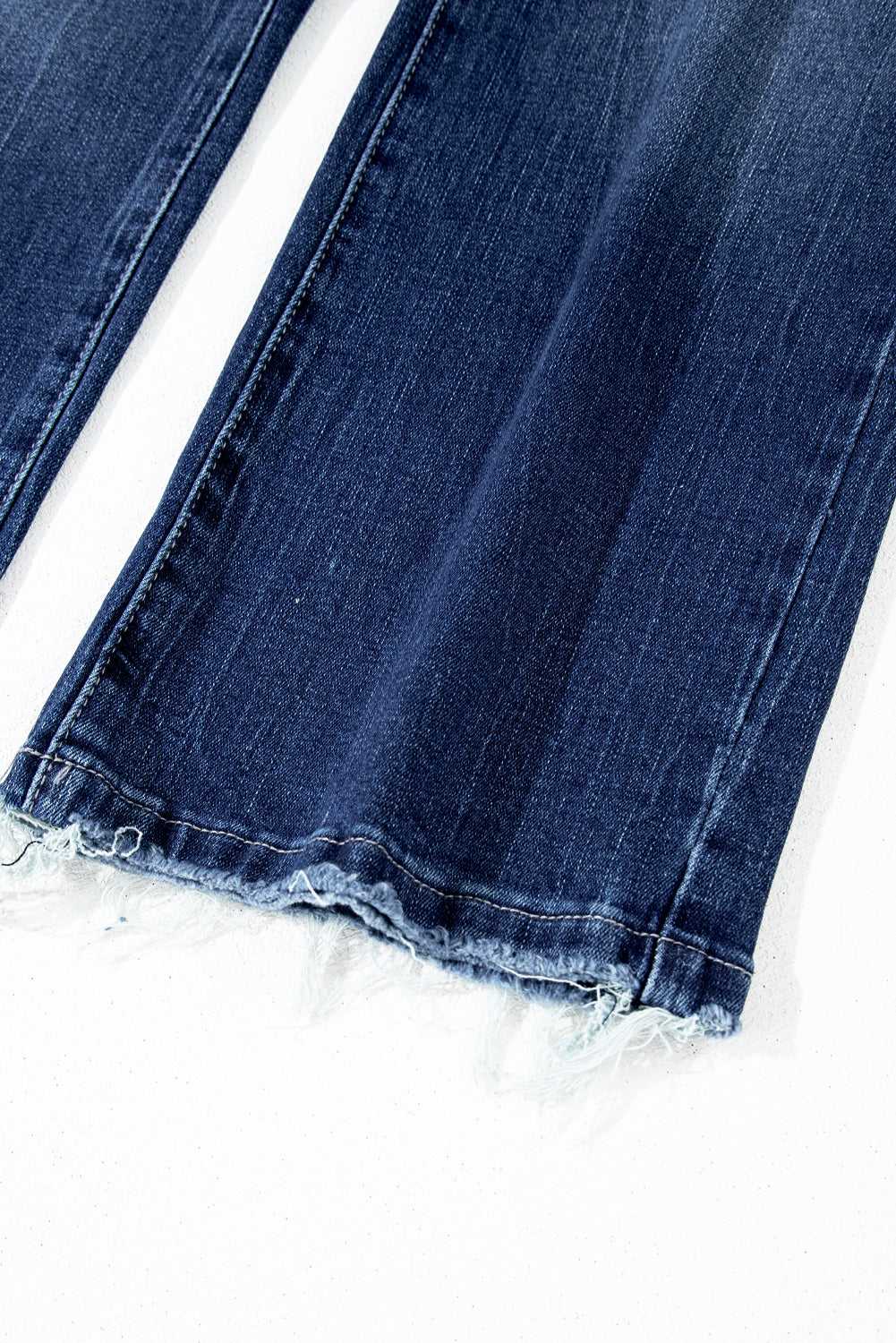 Stonewashed Skyline Flared Jeans