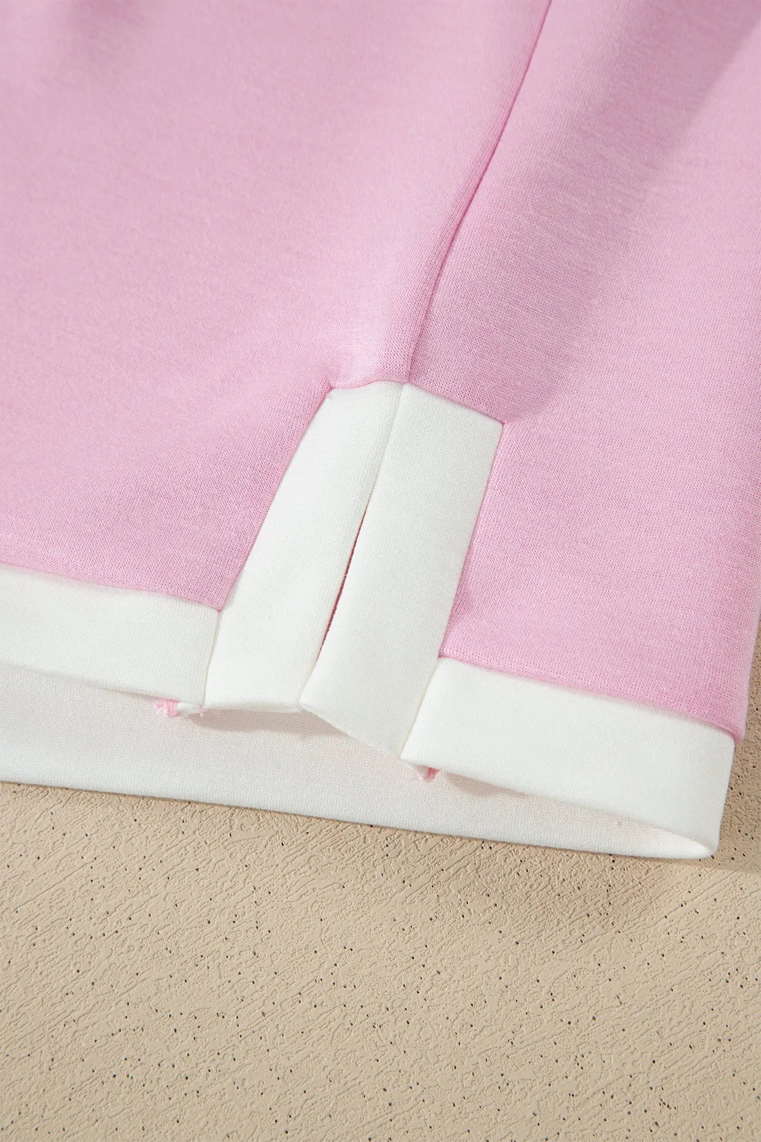 Colorblock Trim Cropped Tank High Waist Wide-Leg Pants Two-Piece Set