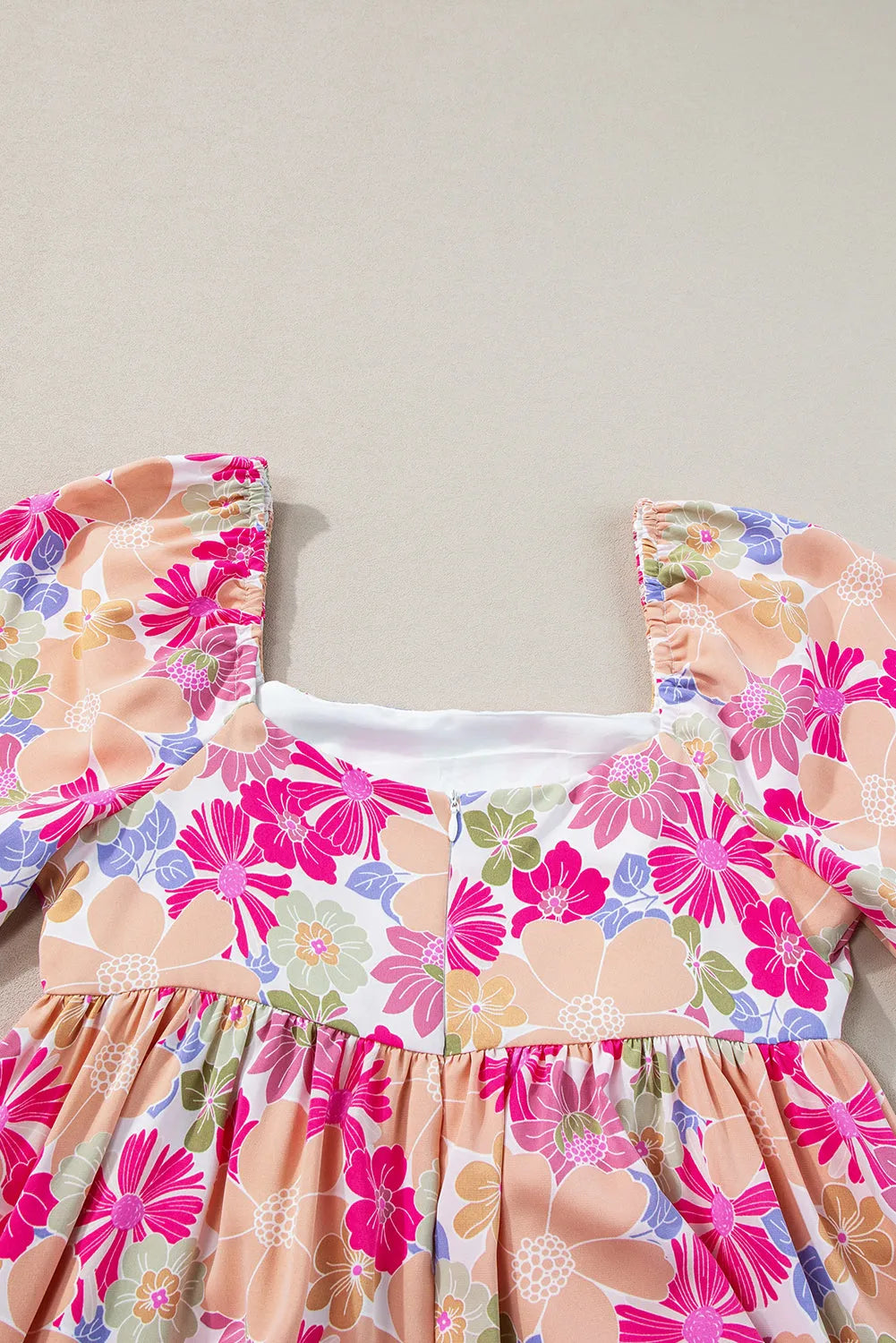 Summer Floral Babydoll Dress - Fashionfitz