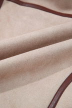 Women’s Sherpa Lined Suede Vest