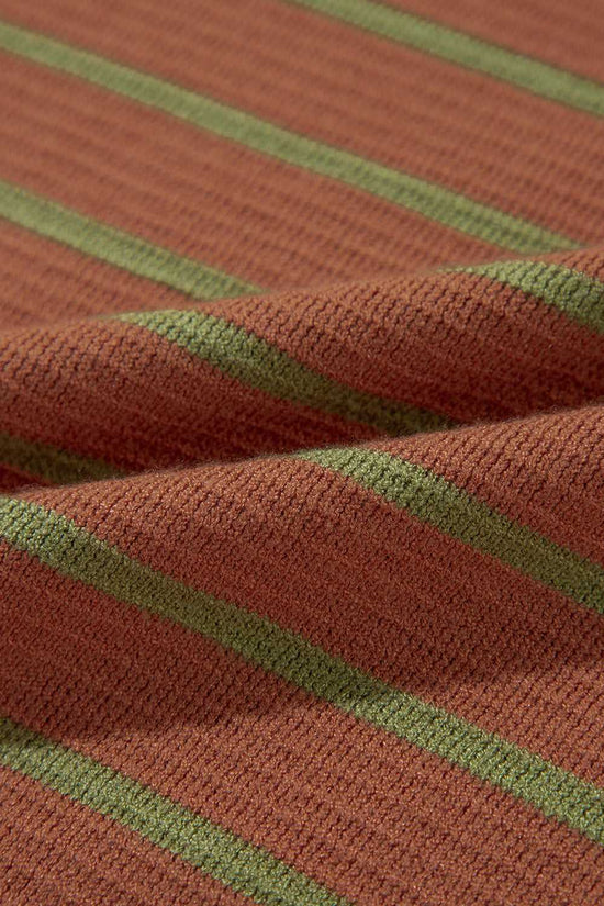 Stripe Hug Loose Fit Sweater