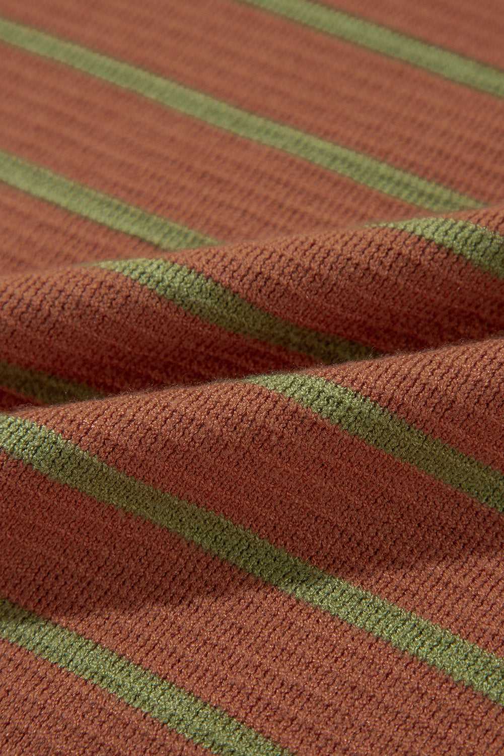 Stripe Hug Loose Fit Sweater