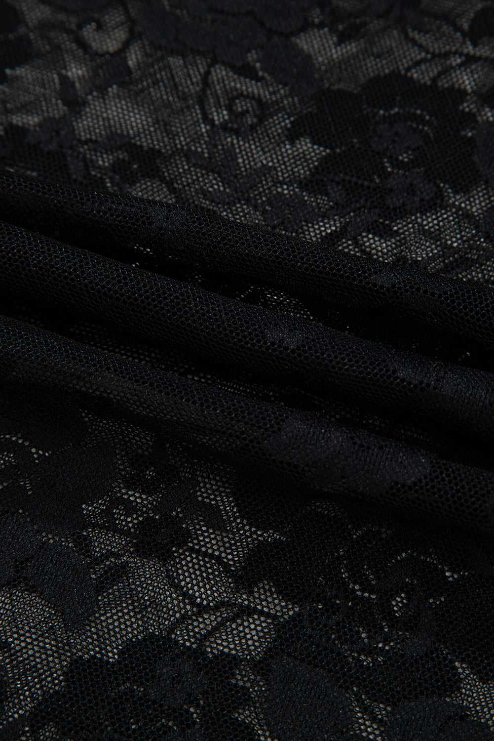 Sheer Floral Lace Top