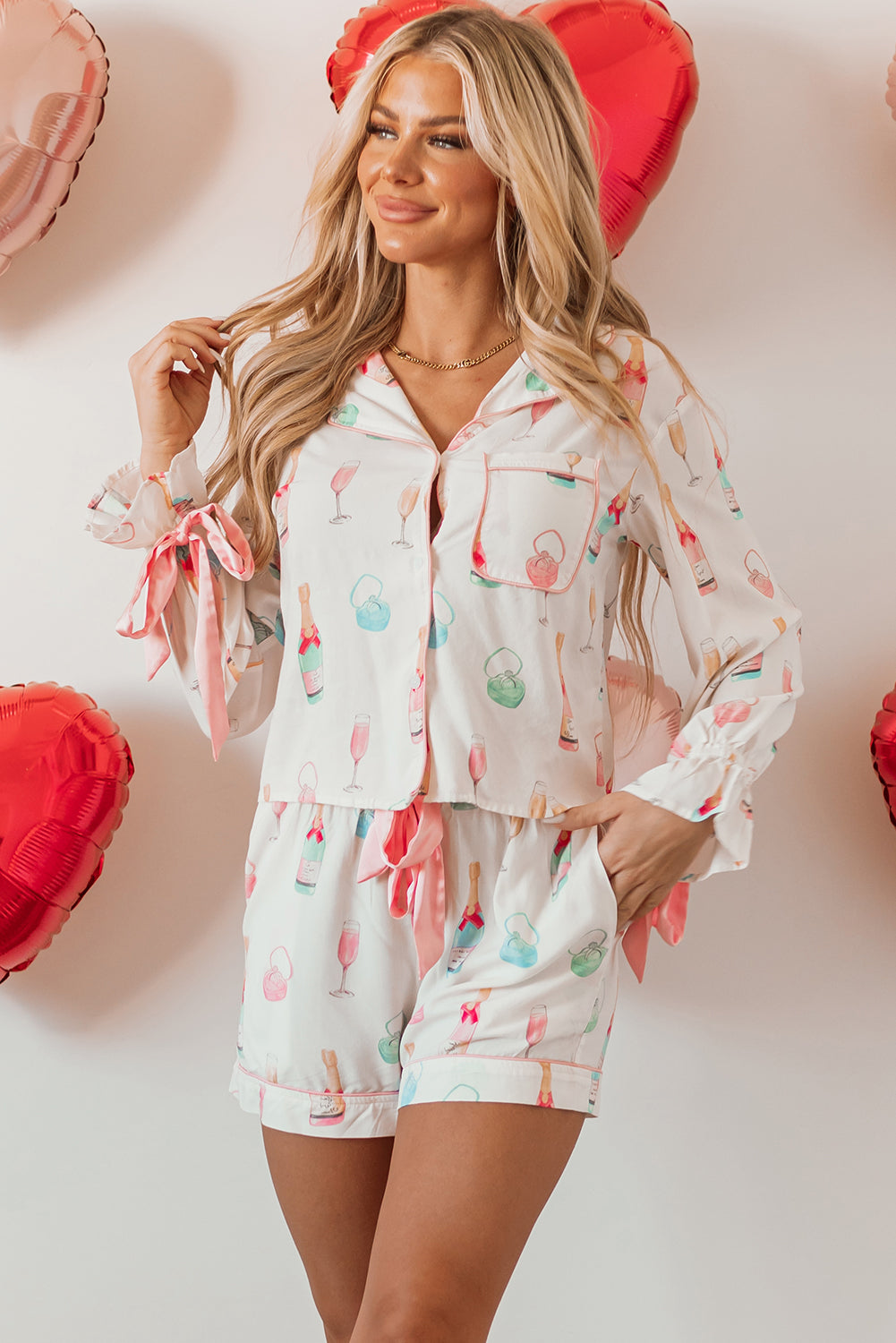Christmas Toast Pajama Set