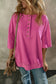 Wide Sleeve Tunic Top