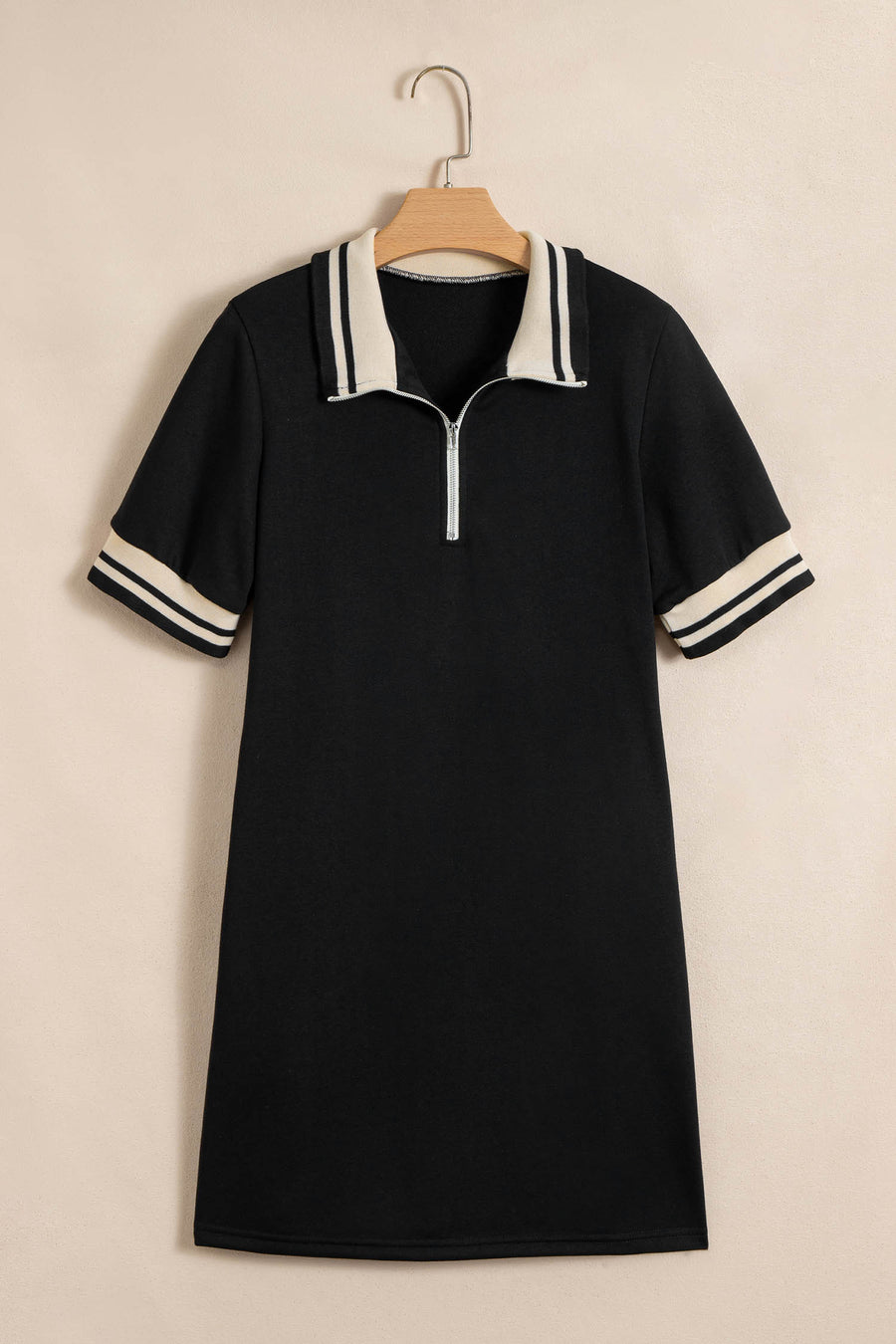 Striped Polo Tee Dress Women UK | Preppy Mini Dress