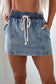 Urban Chic Denim Skorts - Fashionfitz