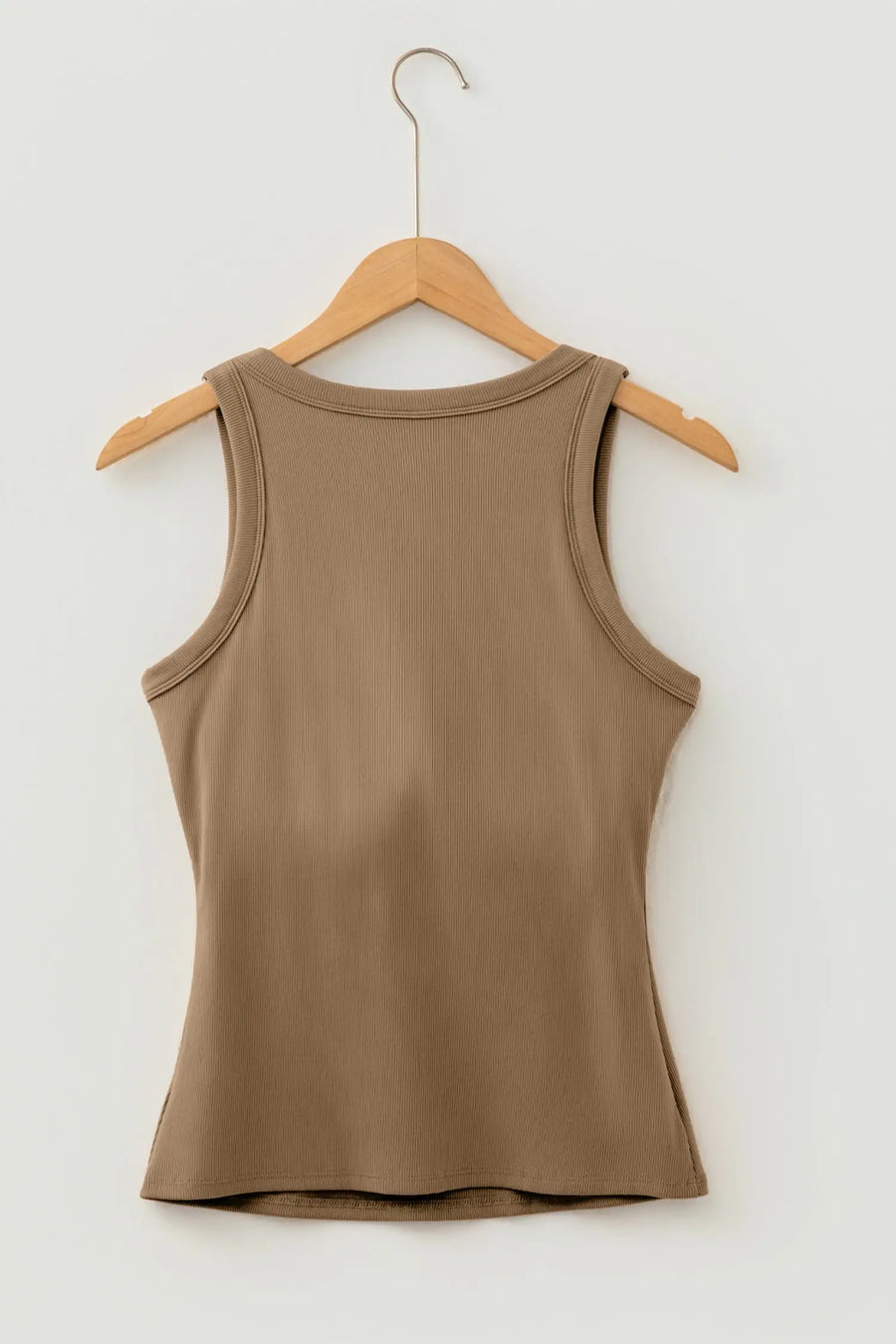 Slim Ribbed Padded Tank Top Women UK