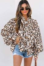 Leopard Luxe Oversized Shirt