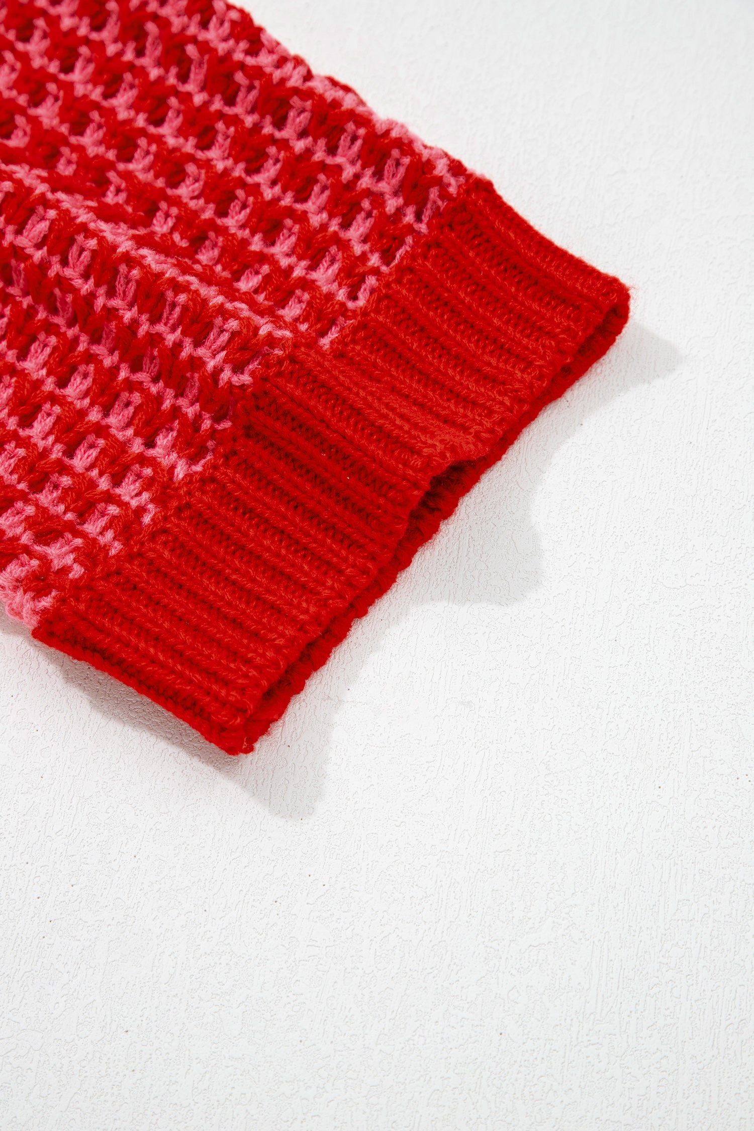 Striped Soft‑Knit Slouchy Jumper