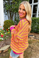 Stripe Hug Loose Fit Sweater