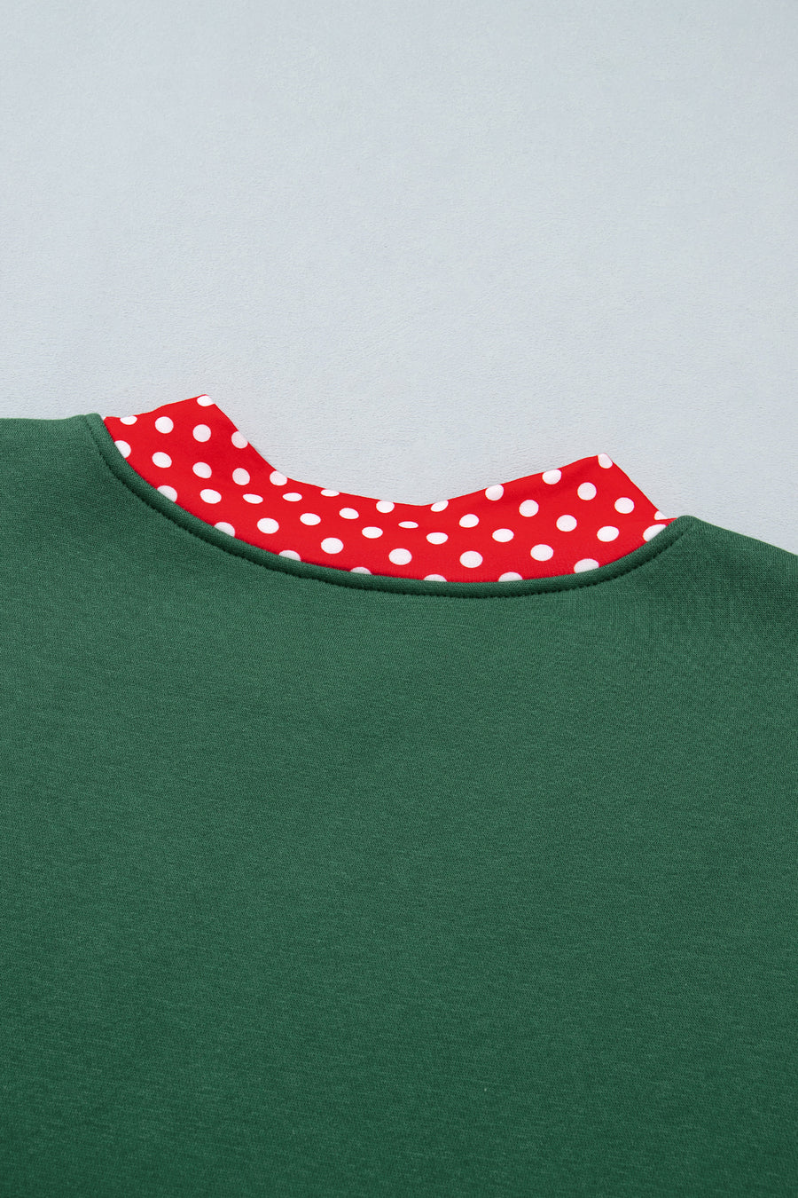 Pink Polka Dot Colour Block Oversized Sweatshirt Women UK