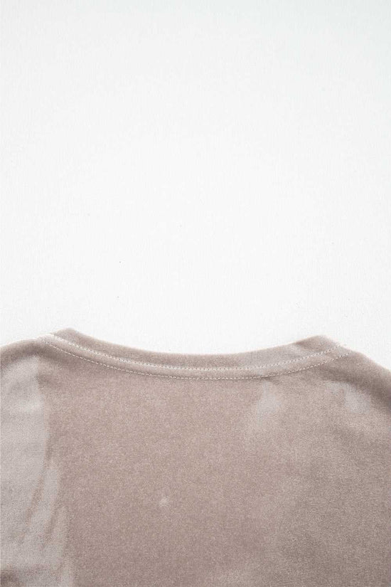 Open Front Draped Velvet Kimono