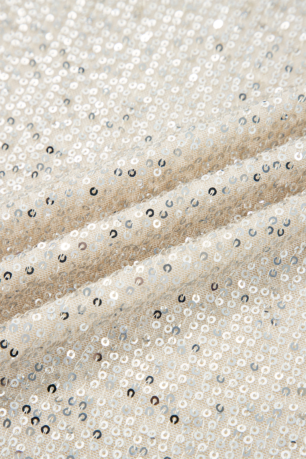 Apricot Sequin Hooded Top - Night Out