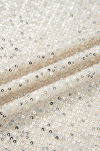 Apricot Sequin Hooded Top - Night Out