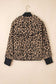 Khaki Leopard Crop Jacket