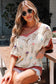 Short Sleeve Sweaters Fashionfitz Embroidered Crochet Sweater for Women