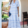  Sky Blue Stripe