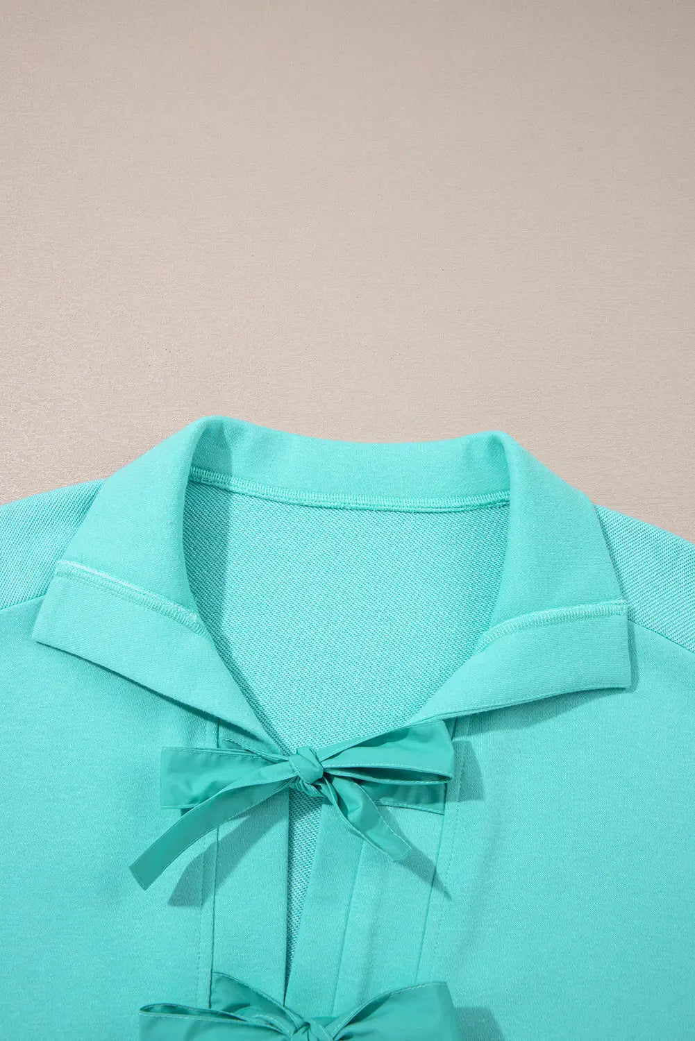 Moonlight jade bow front sleeve shift mini dress