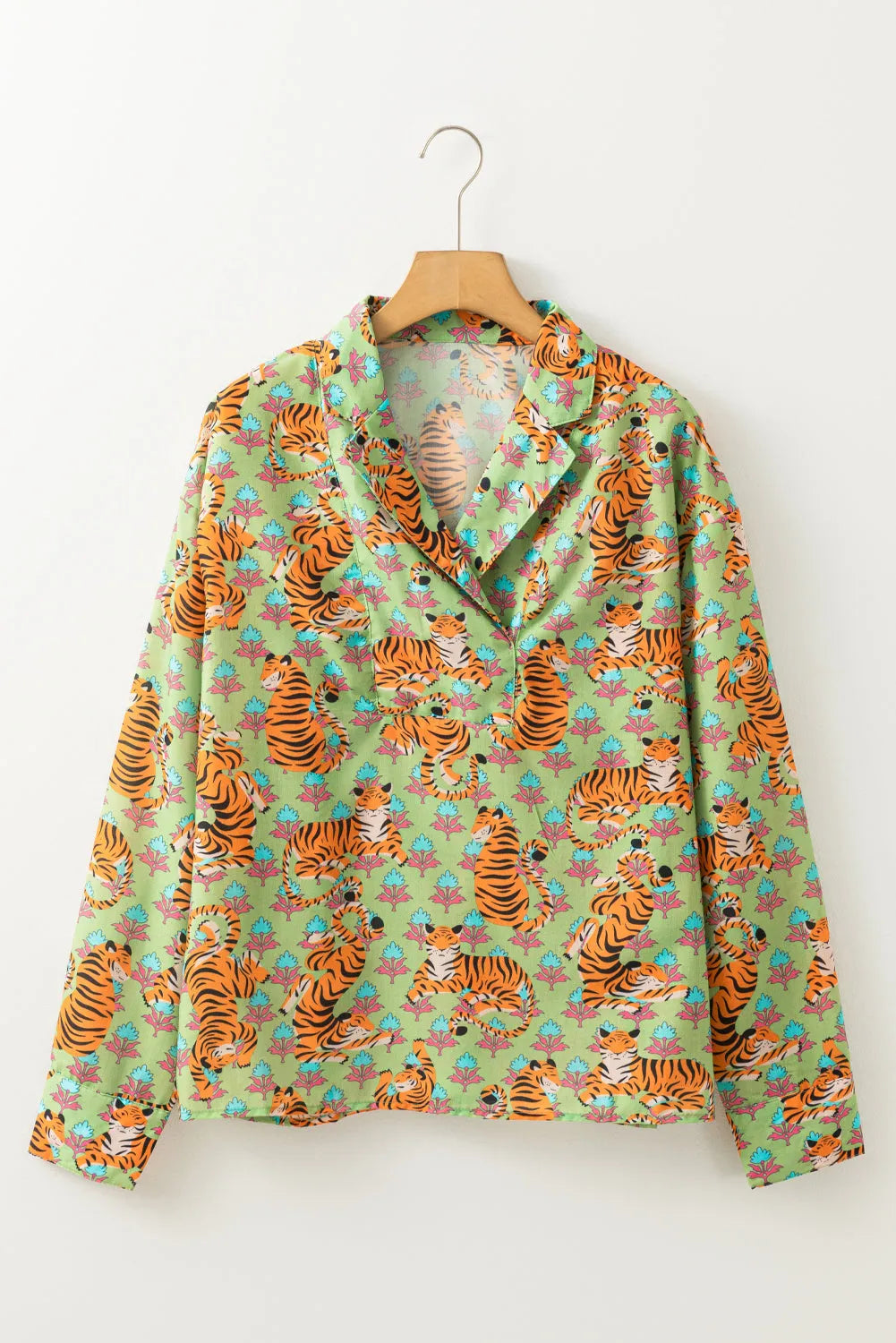 Tiger Chic Casual Shirt - Fashionfitz