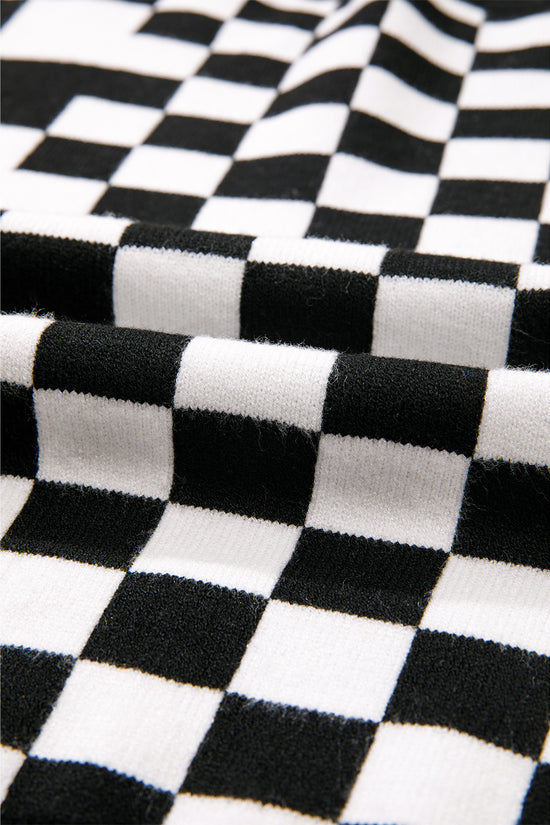 Smoky Plaid Soft Knit Jumper