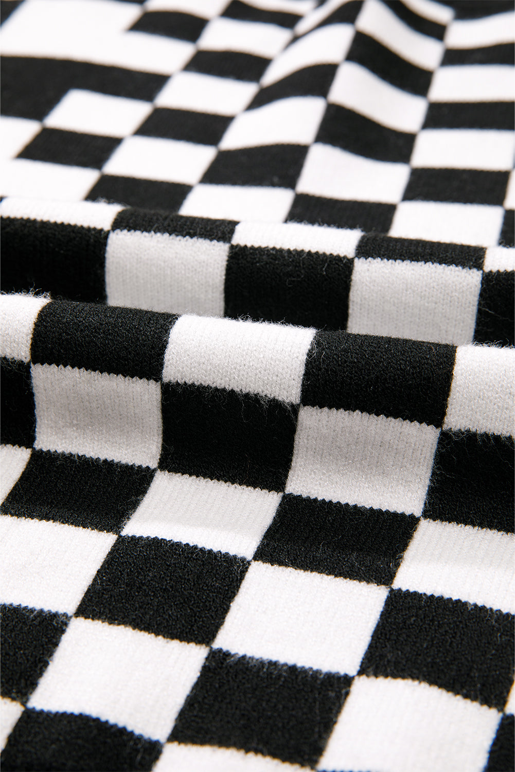 Smoky Plaid Soft Knit Jumper