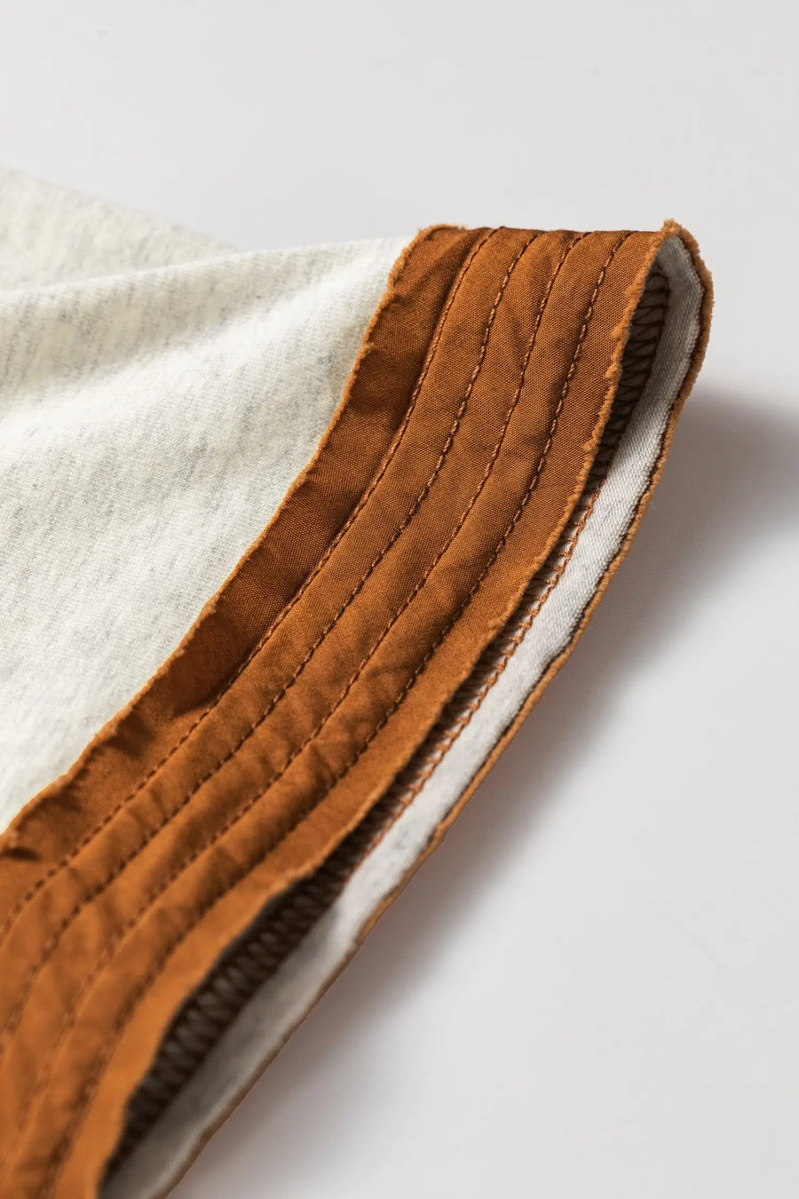 Distressed Colour Block Henley Tee Plus Size Women UK