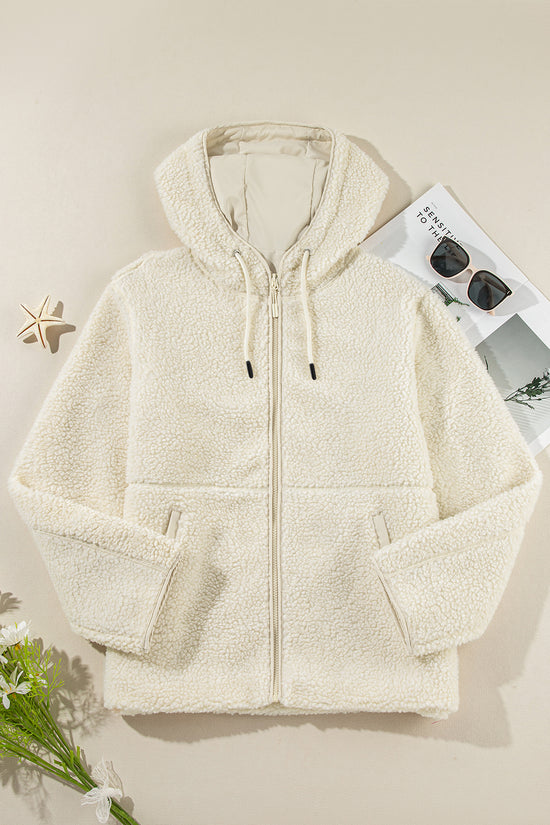 Cosy Fleece Hooded Jacket Women UK