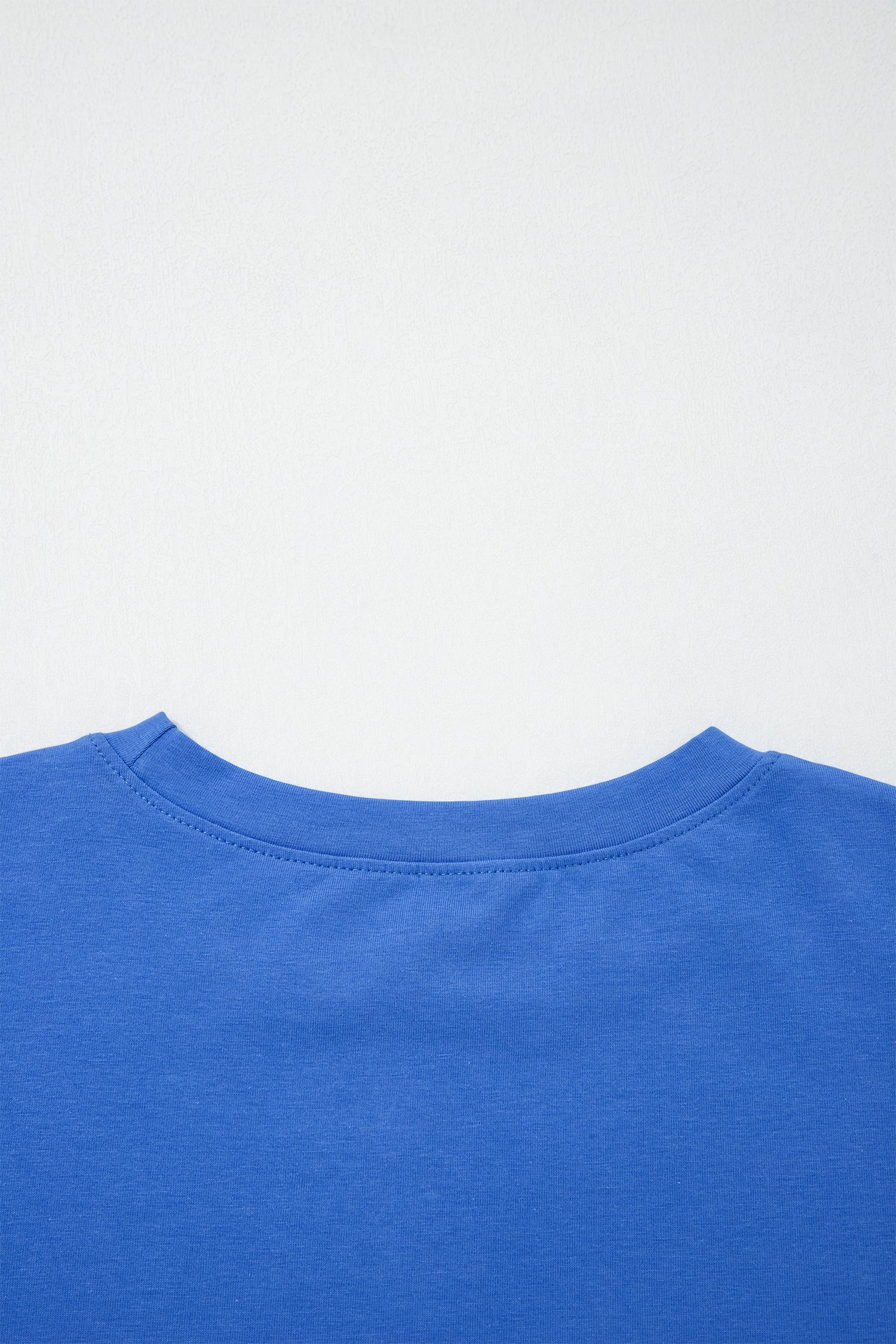 Varsity Stripe Crew Neck Short Sleeve Cotton T-Shirt