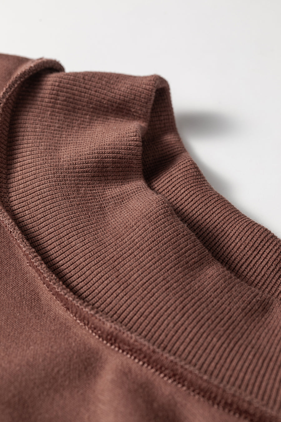 Drop Shoulder Reversible Mock Neck Sweatshirt Women UK