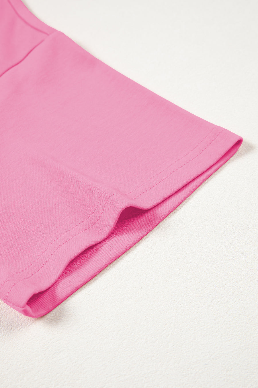 Solid Colour Oversized High Neck Tee Women UK