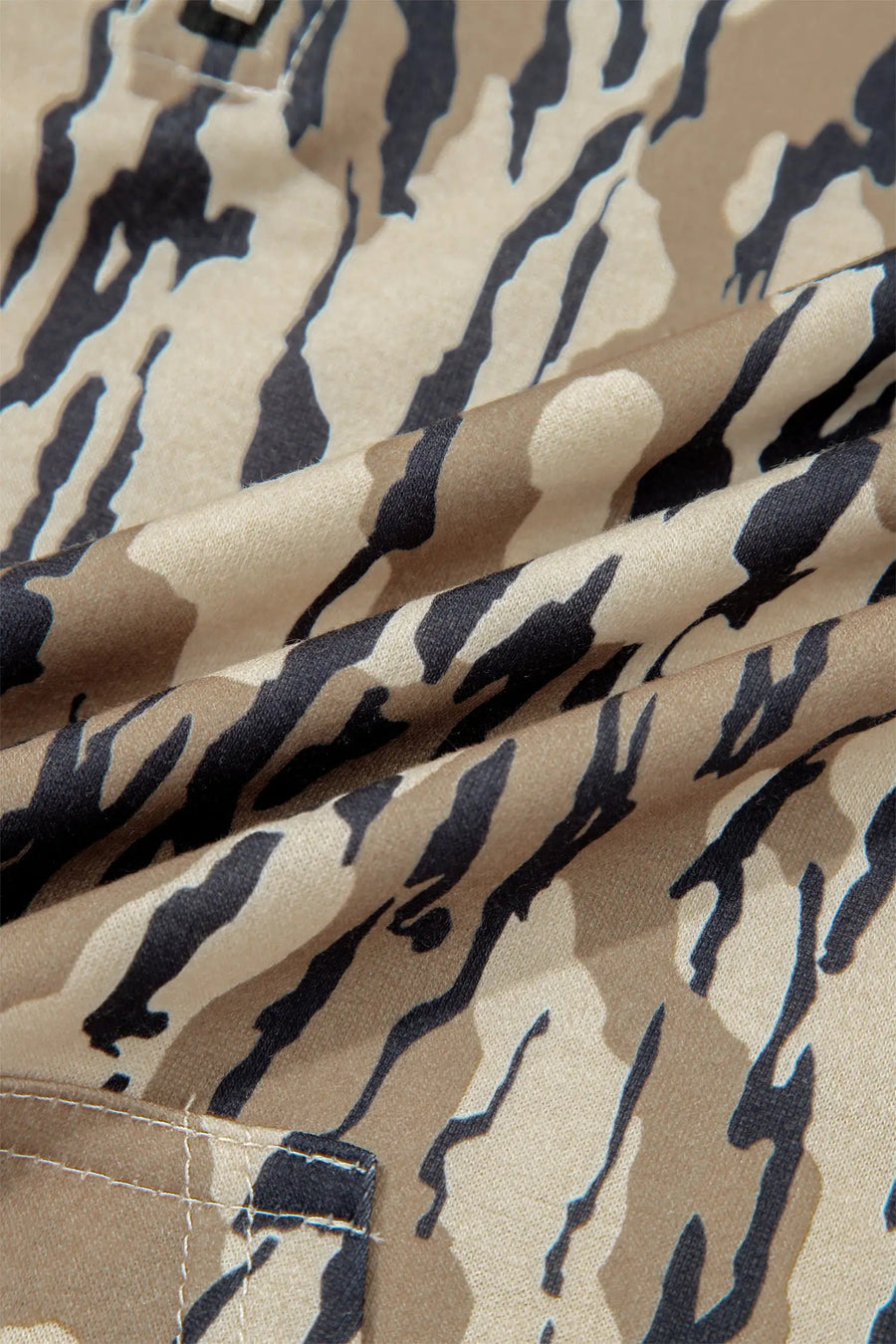 Camo Print Zipper Collar Pullover Sweatshirt Women UK