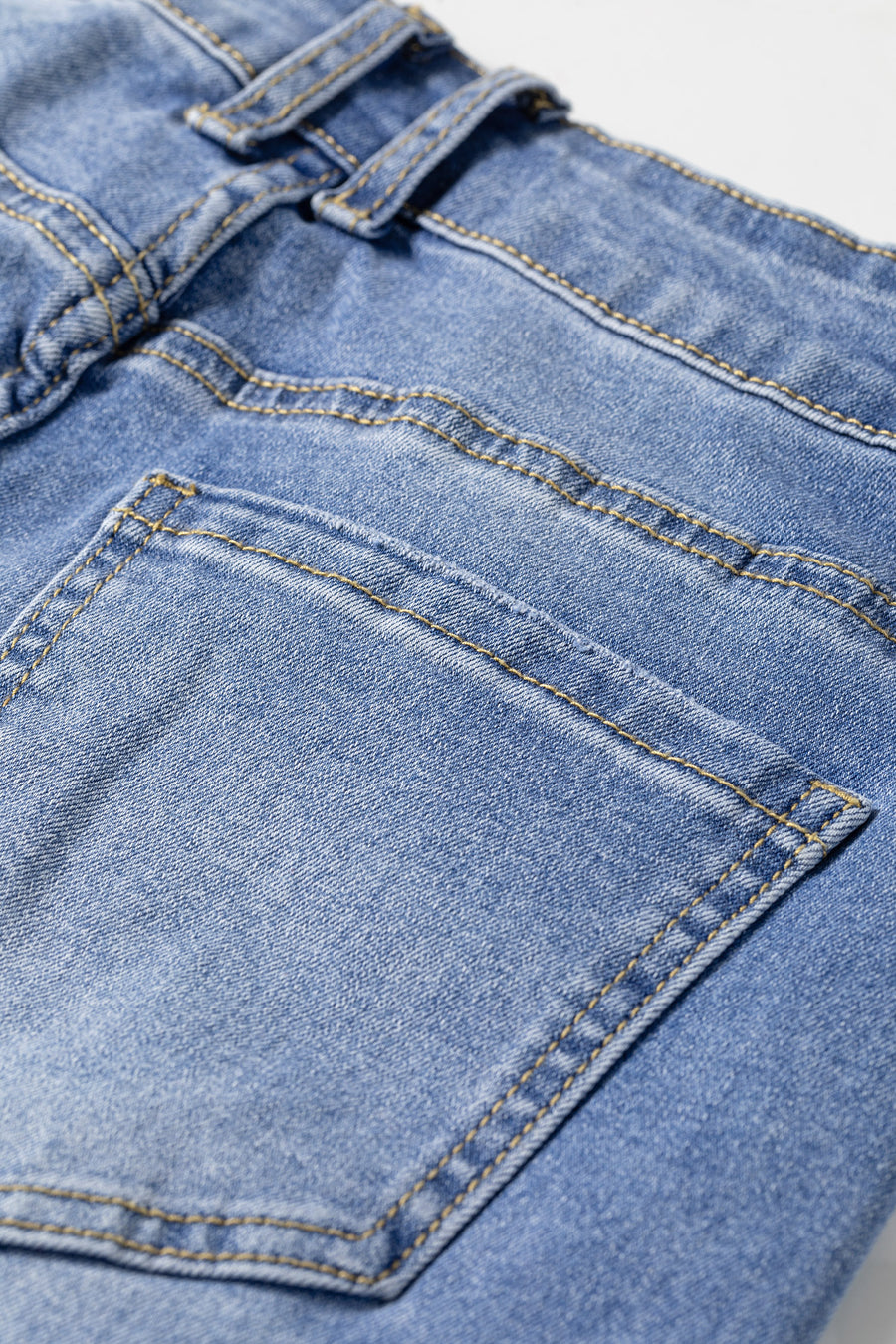 Ashleigh Blue Embroidered Western Flare Leg Jeans